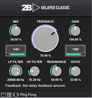 2B Played Music Delayed Classic